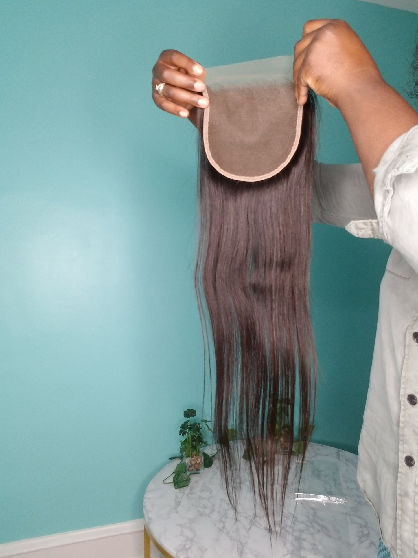 18"-20" 5x5 Transparent Lace Closure
